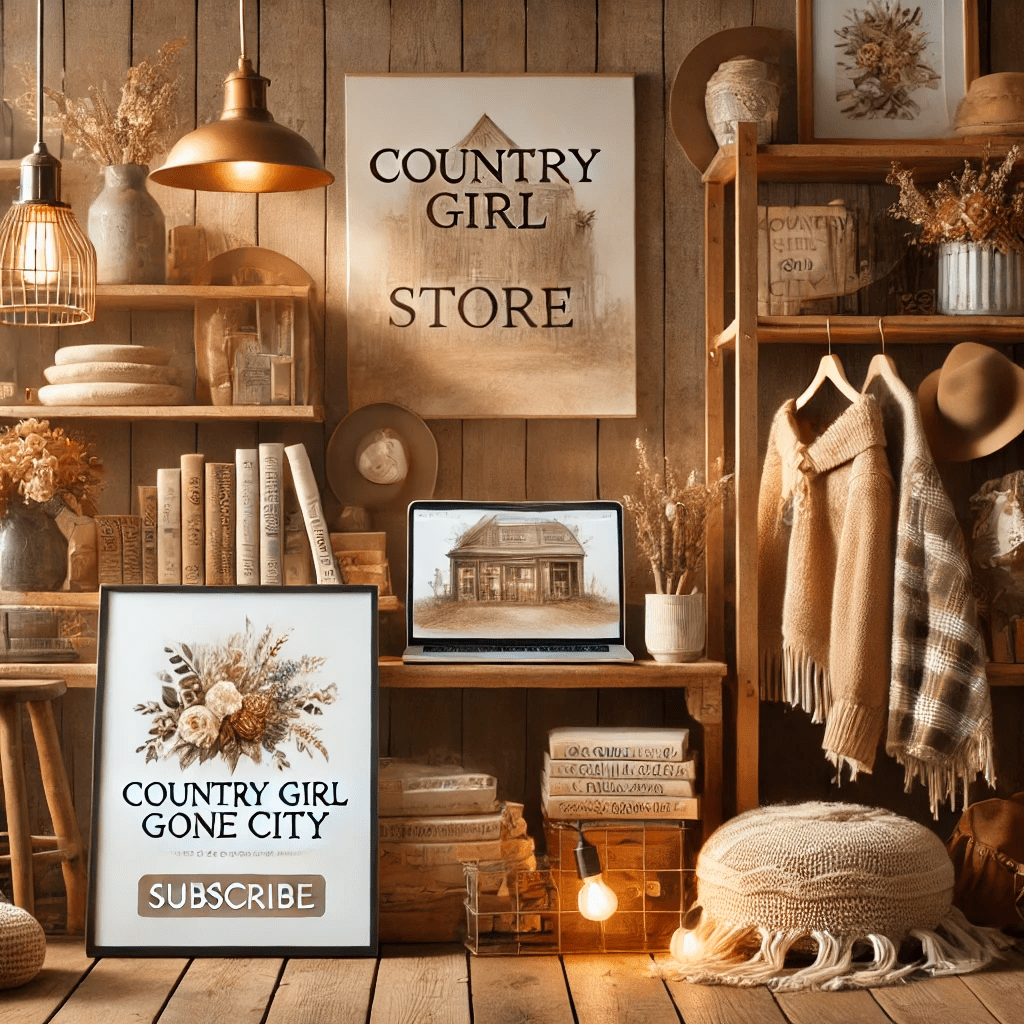 Exciting News: The Country Girl Gone City Store Is&nbsp;Here!